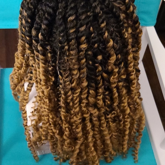 ??Lace Front Hand Braided Spring Twist